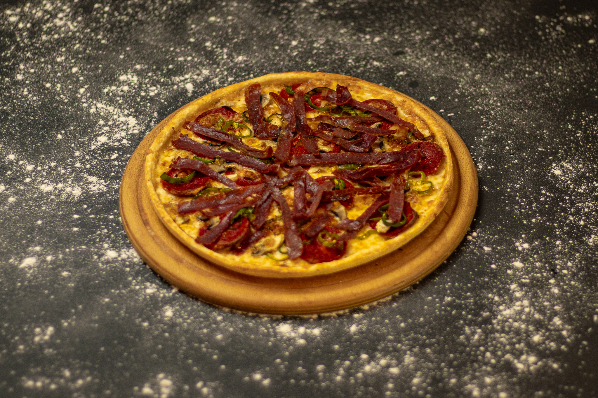 Pastırmalı Pizza