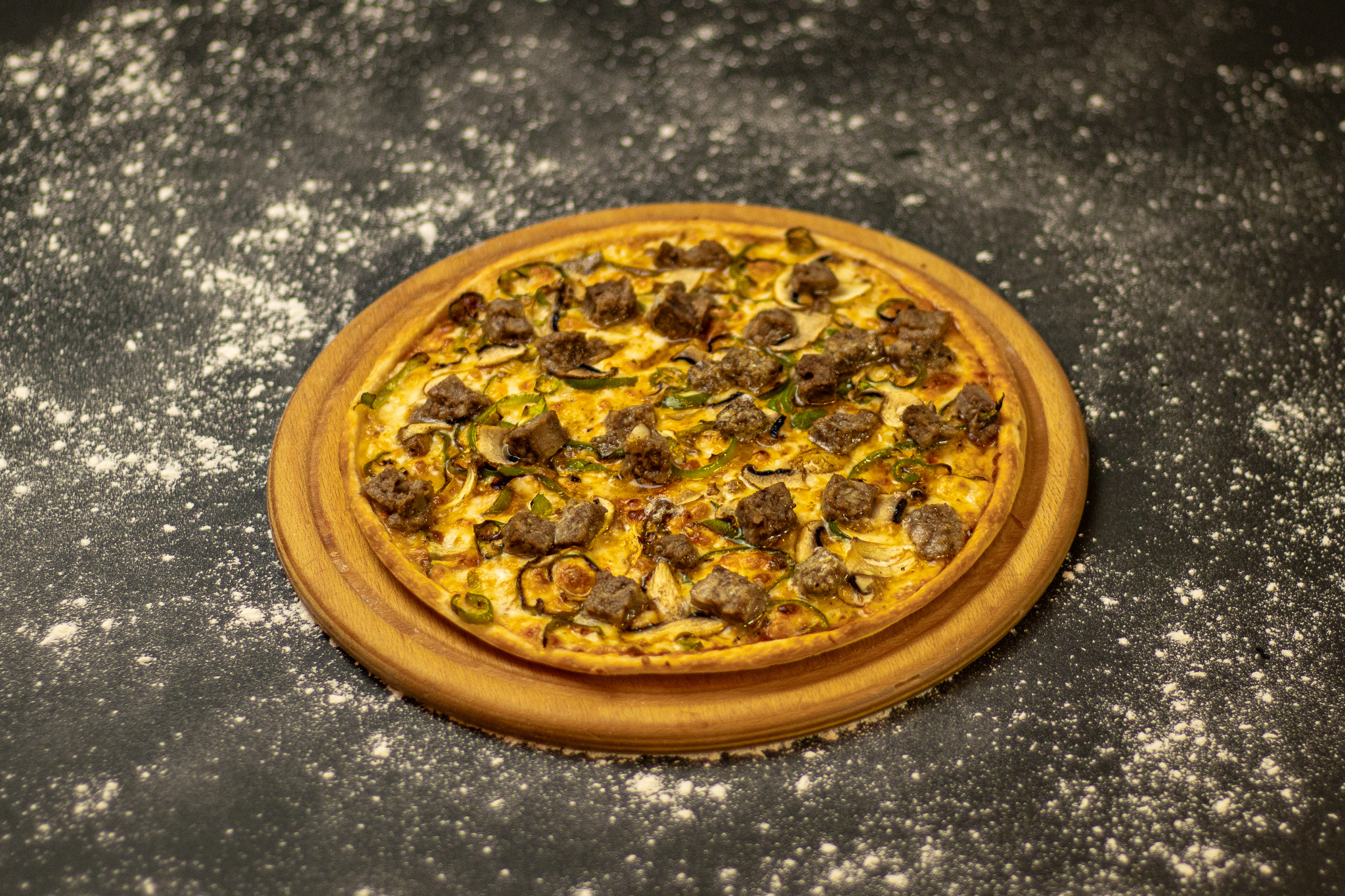 Kavurmalı Pizza